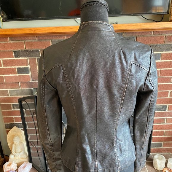 Cool Express faux leather jacket - Picture 2 of 5